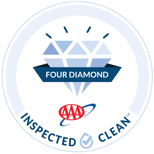 AAA Four Diamond - Inspected Clean Award logo